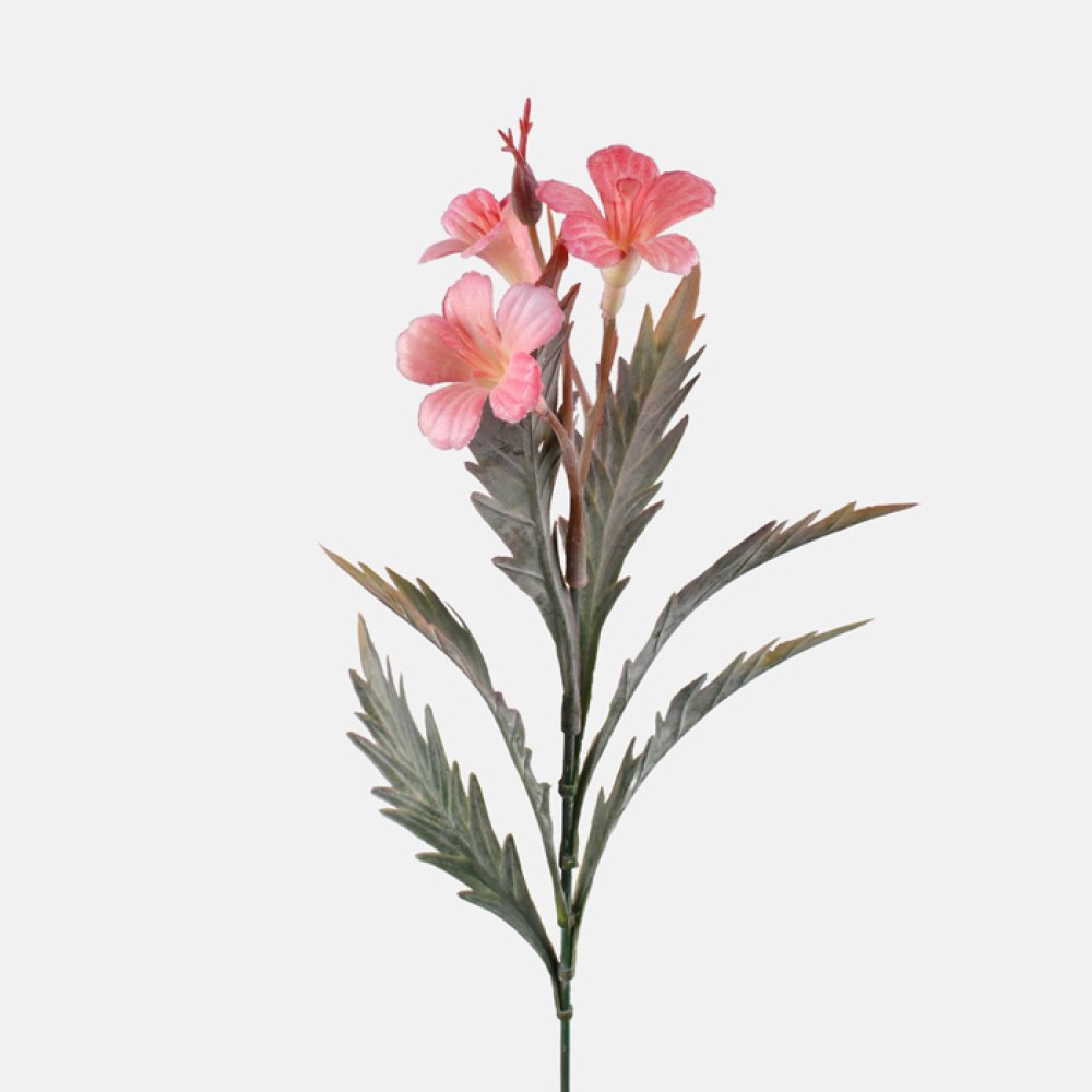 Artificial Campion Flowers Pink 59cm Artificial Flowers